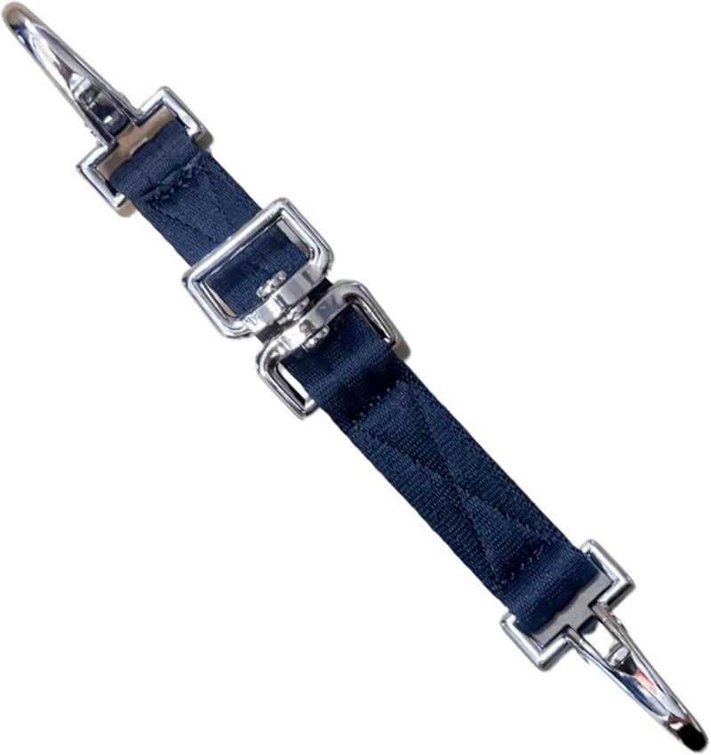 ALLZSMOOTHLY Double Buckle Swivel Lunging Chin Strap, Lunging Strap for Horse Lunge Line，Lunge Strap with Solid Hardware, Lunging Aid for Horse Training, Improve Control and Performance - Image 1